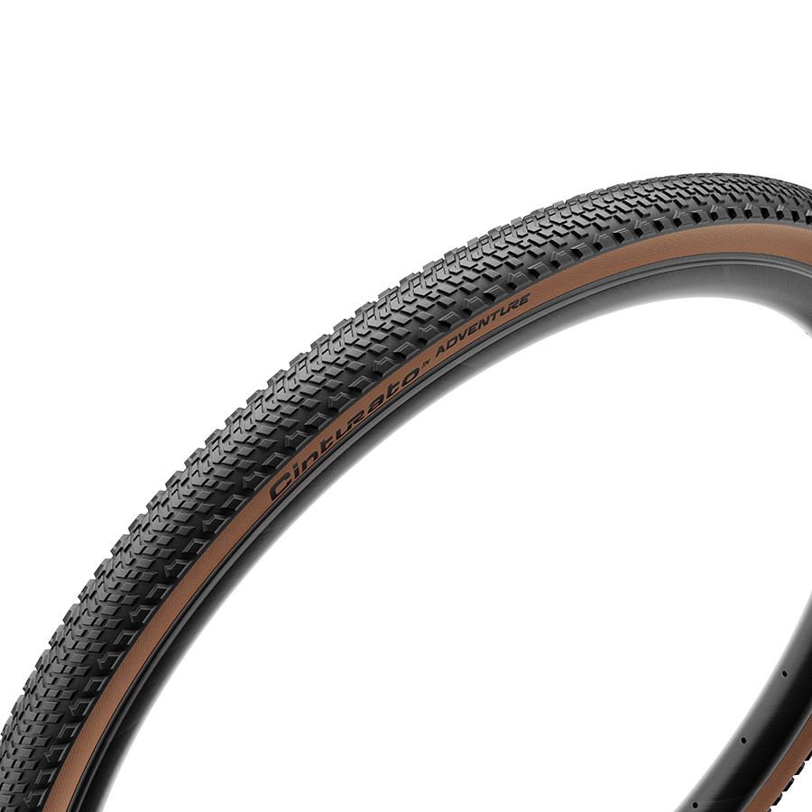Pirelli Cinturato Adventure Gravel Tire 700x50C Folding Tubeless Ready PROCompound Gravel ProWALL Gravel 60TPI Tanwall Pirelli Cinturato Adventure Gravel Tire 700x50C Folding Tubeless Ready PROCompound Gravel ProWALL Gravel 60TPI Tanwall