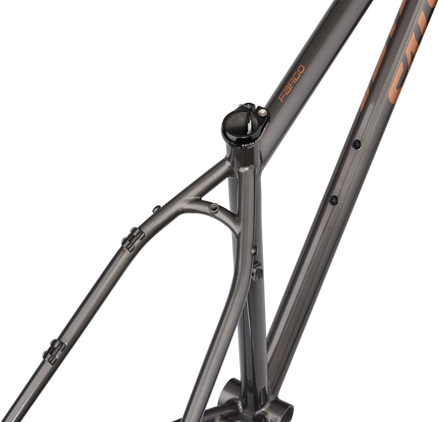 Salsa Fargo Frameset - 29", Steel, Graphite - Image 3