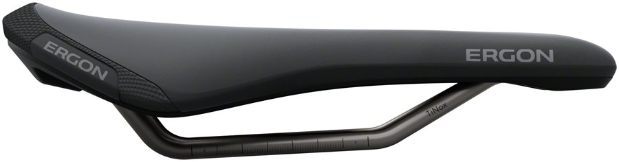 Ergon SMS Sport Saddle - TiNox XP, Black, Men's - Image 3