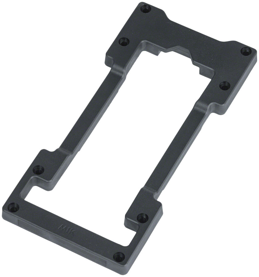Basil MIK Double Decker for MIK Adaptor Plate Black