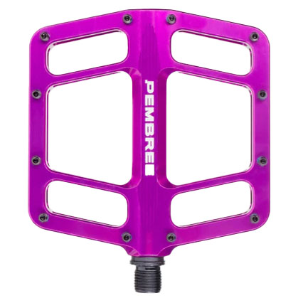 PEMBREE D3A Platform Pedals Large Purple