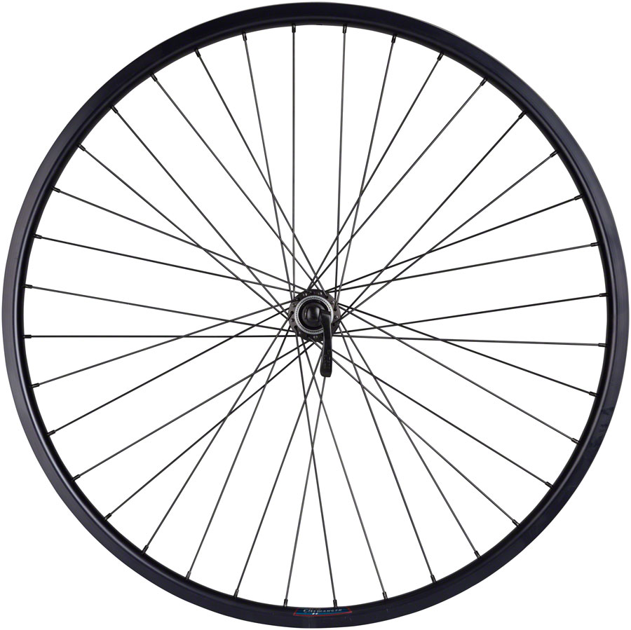Quality Wheels Value HD Series Disc Front Wheel - QR x 100mm, Center-Lock, Black - Image 7