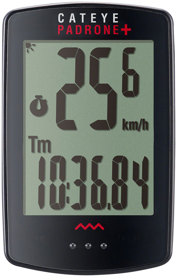 CatEye Padrone+ Bike Computer - Wireless Black CatEye Padrone+ Bike Computer - Wireless Black