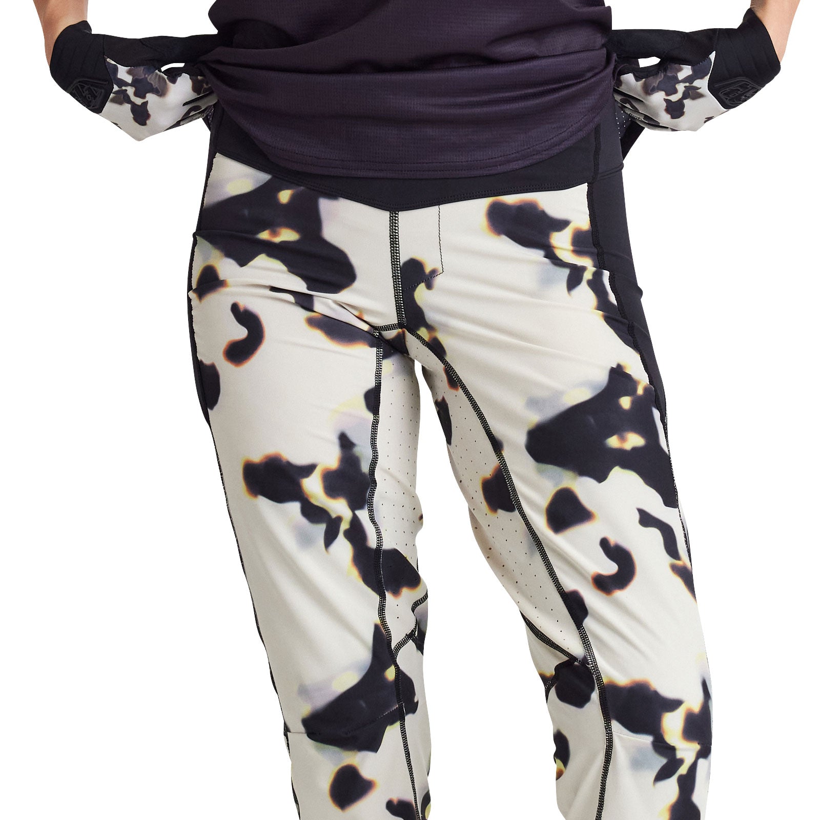 Womens Luxe Pant Tortoise Cream - Image 6