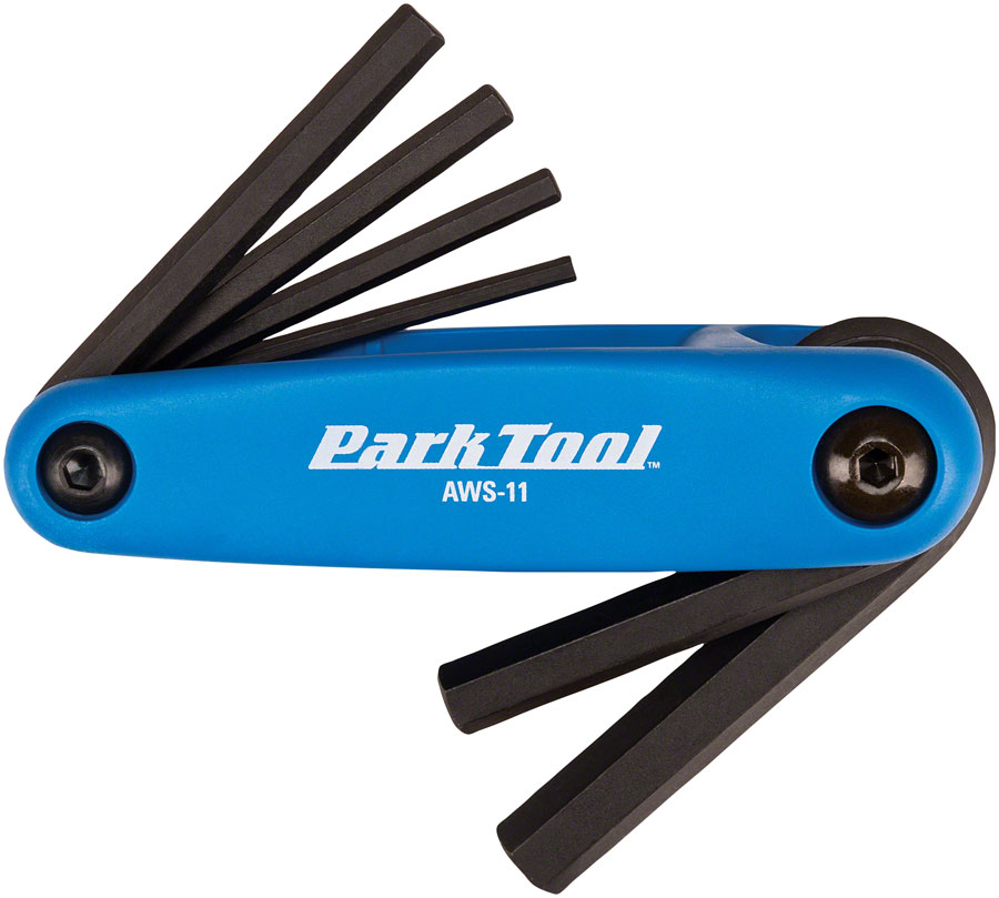 Park Tool AWS-11 Metric Folding Hex Wrench Set Park Tool AWS-11 Metric Folding Hex Wrench Set