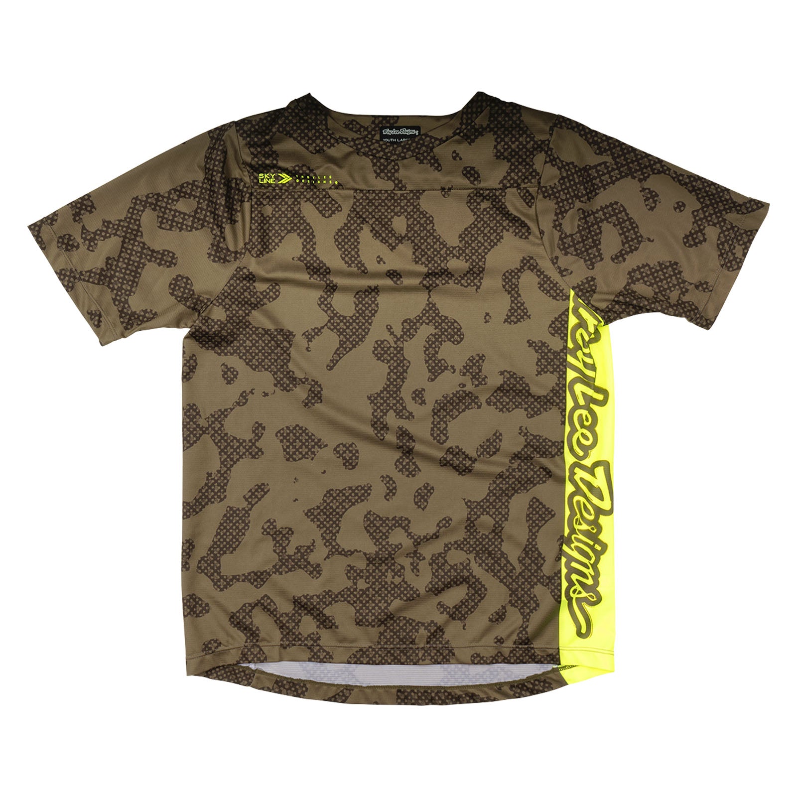 Youth Skyline Short Sleeve Jersey Scrubland Olive Youth Skyline Short Sleeve Jersey Scrubland Olive