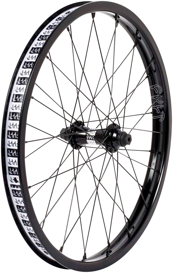 Cult Crew Front Wheel - 20" 3/8" x 100mm Rim Brake Black Clincher