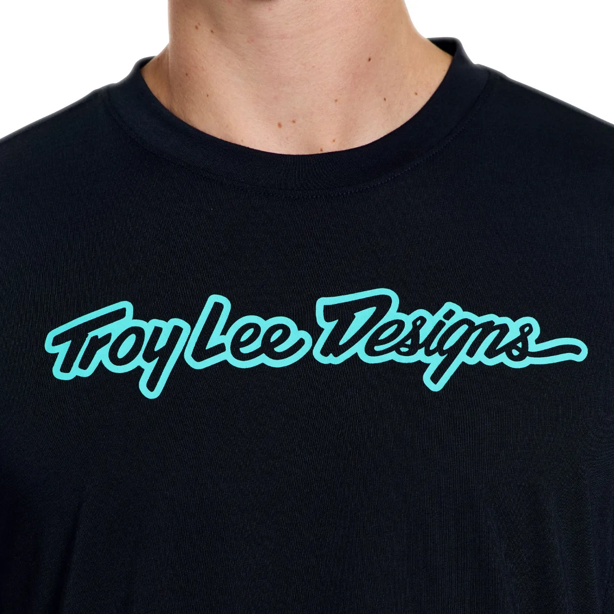 Skyline Ride SS Tee Signature Black / Real Teal - Image 10