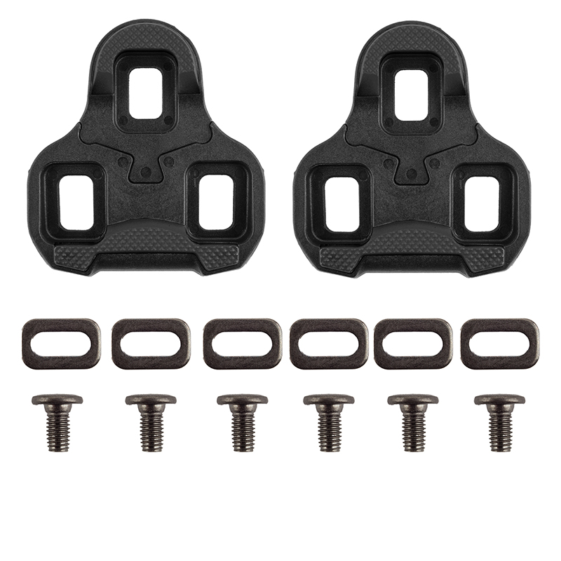Origin8 Split Fixed KEO Compatible Cleats  Black Look Keo 0° Fixed