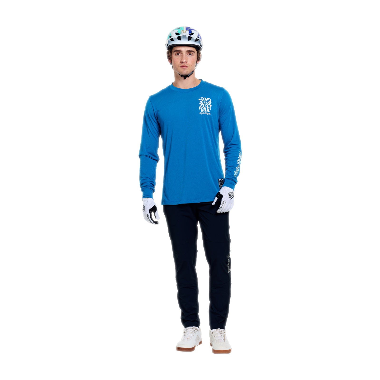 Skyline Ride LS Tee One Eye Aero Blue - Image 9