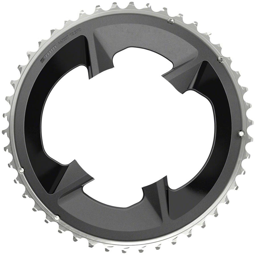 SRAM Rival 2x12-Speed Outer Chainring - 48t 107 BCD BLK For use 35t Inner variant 3