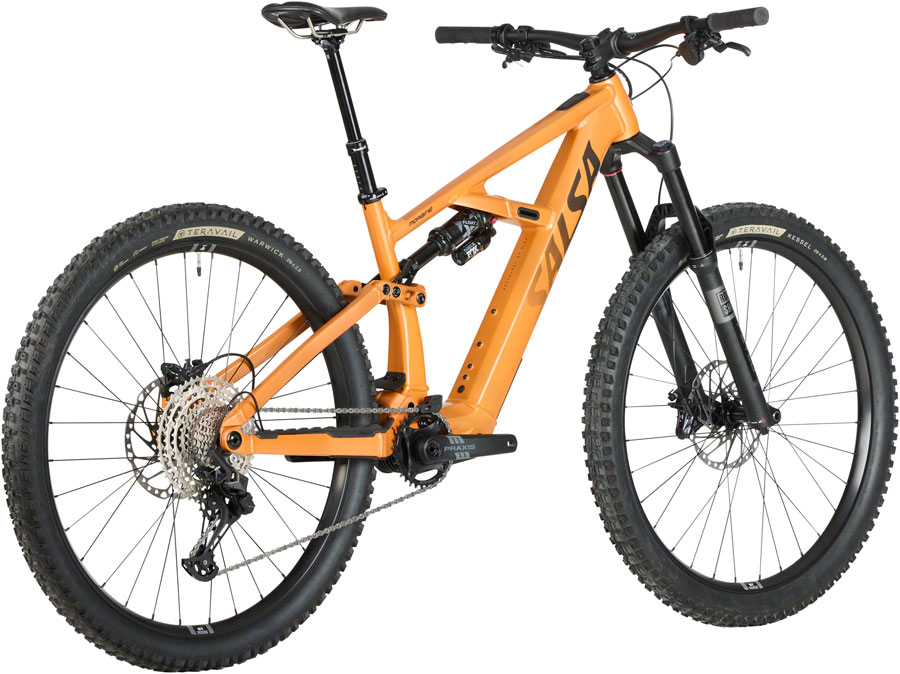 Salsa Moraine Deore 12 Ebike - 29", Aluminum, Terracotta Orange - Image 4