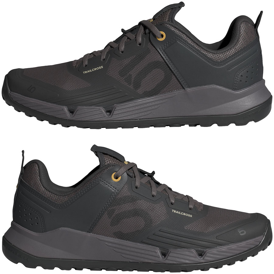 Five Ten Trailcross XT Flat Shoes - Men's Charcoal / Carbon / Oat - Image 2