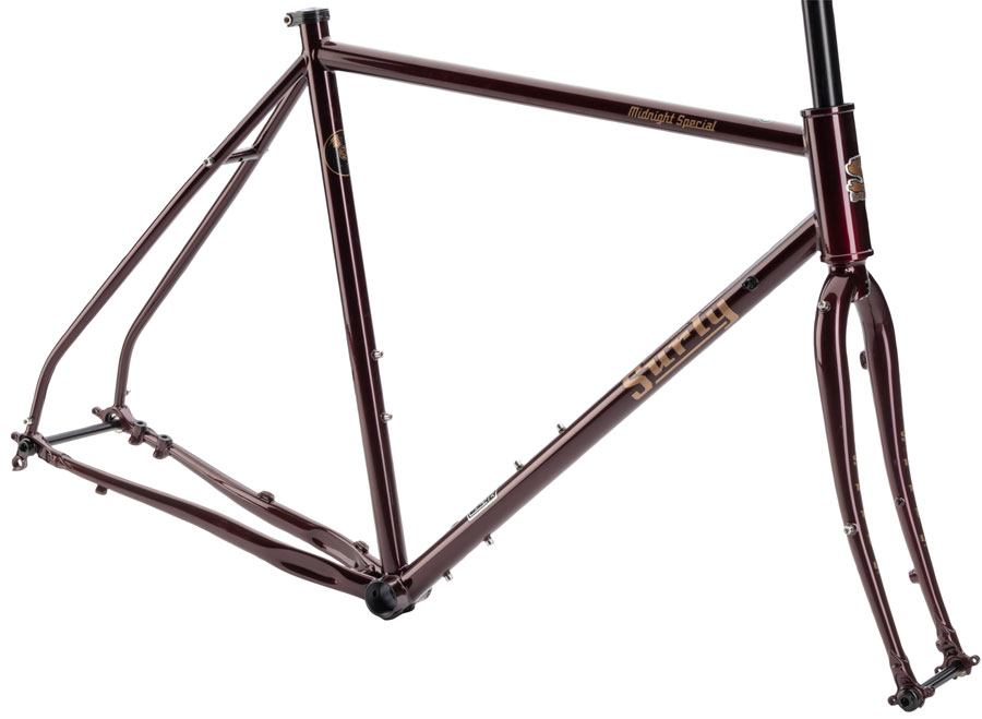 Surly Midnight Special Frameset - 650b/700c Steel Black Cherry Fizz 40cm Surly Midnight Special Frameset - 650b/700c Steel Black Cherry Fizz 40cm