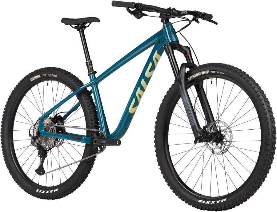 Salsa Timberjack XT Bike - 29", Aluminum, Blue - Image 2