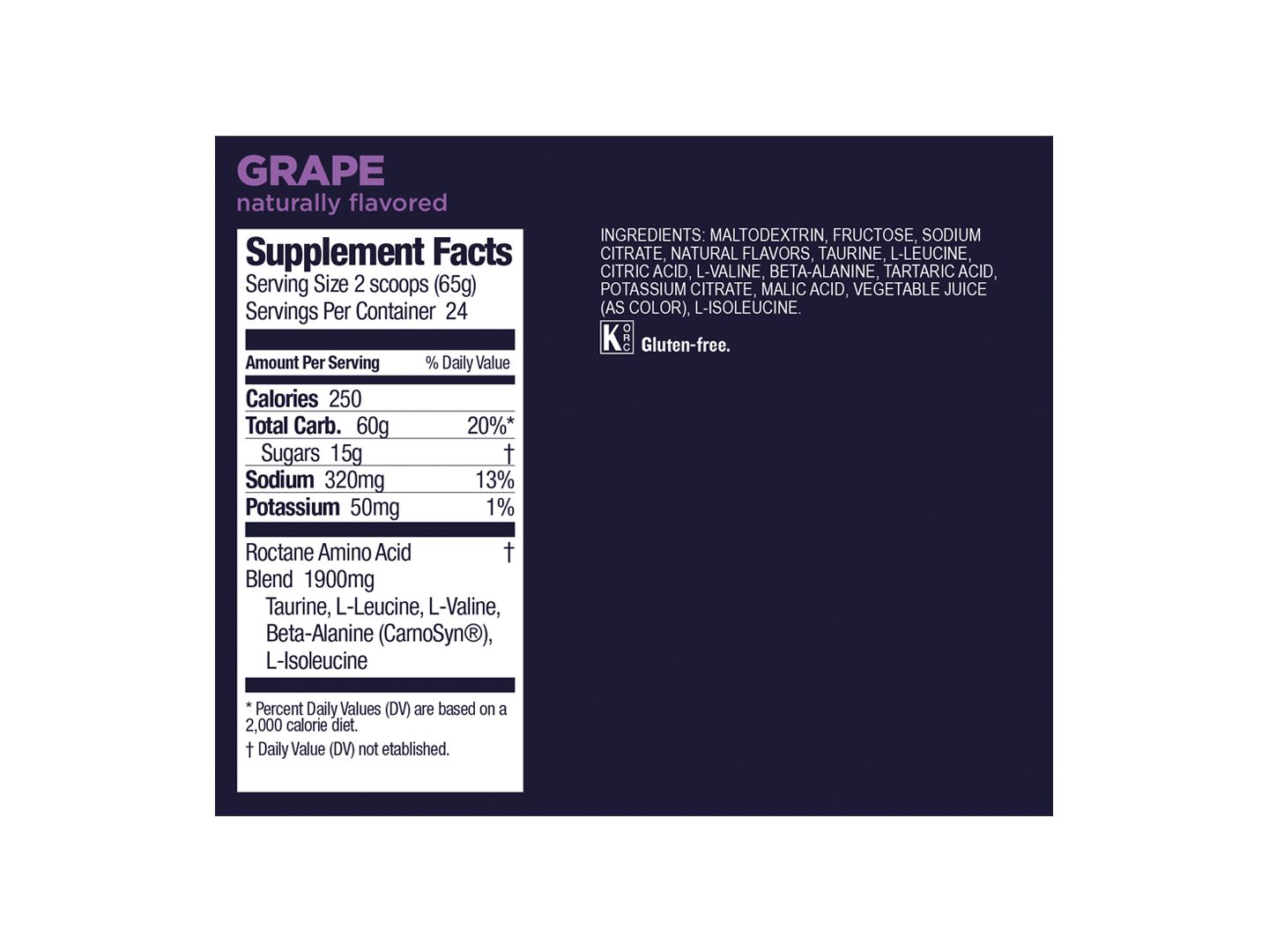 GU Roctane Energy Drink Mix 24-Serving Canister - Image 2