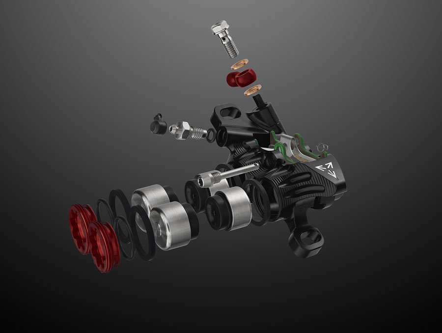 Hope EVO GR4 Gravity Disc Brake & Lever Set - Image 3