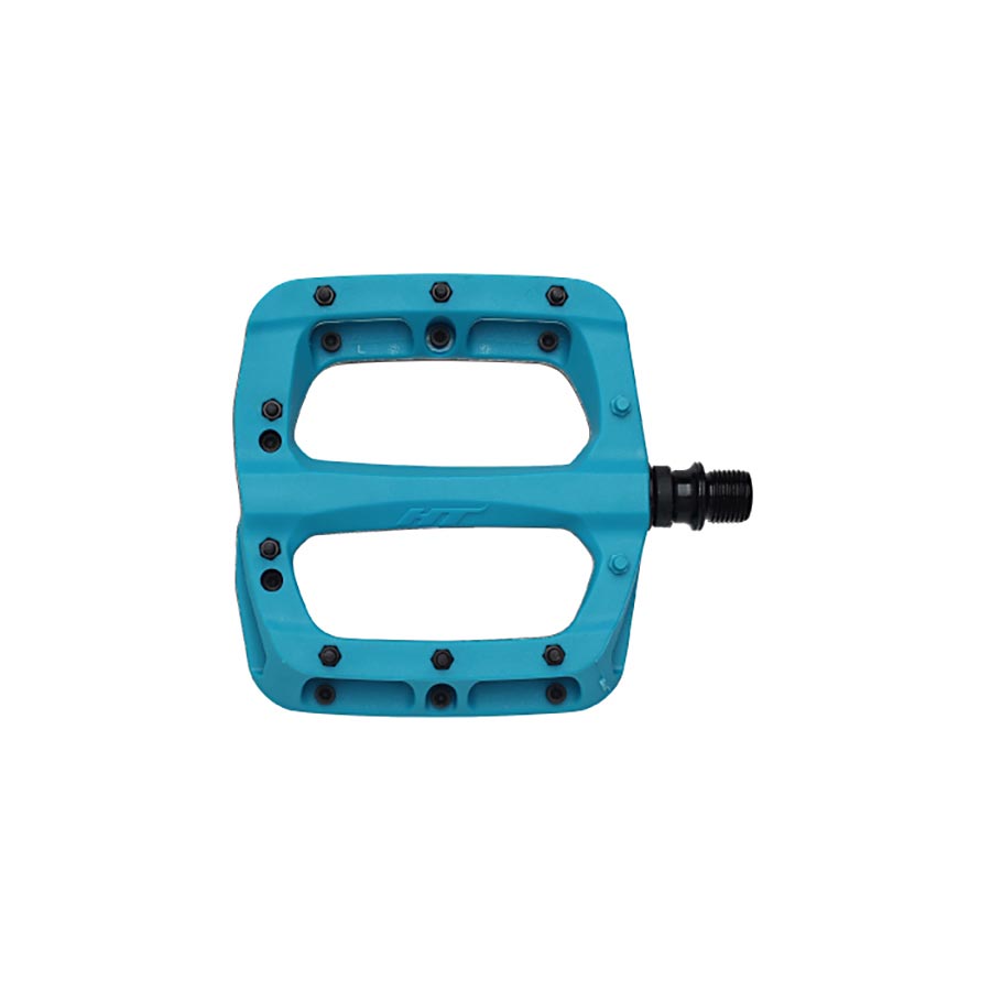 HT Components PA03A Nano P Platform Pedals Body: Nylon Spindle: Cr-Mo 9/16'' Turquoise HT Components PA03A Nano P Platform Pedals Body: Nylon Spindle: Cr-Mo 9/16'' Turquoise
