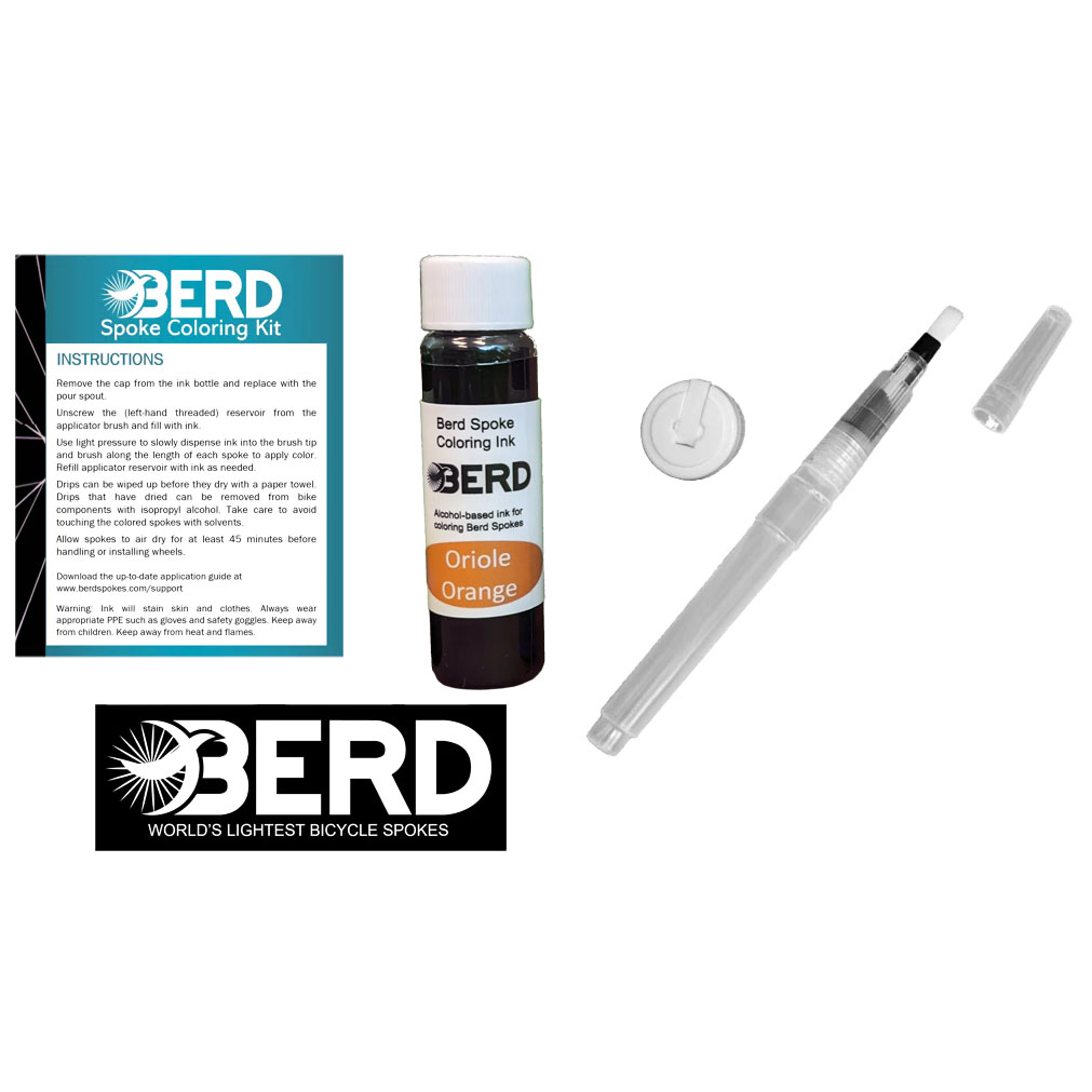 Berd Spoke Coloring Kit - Oriole Orange