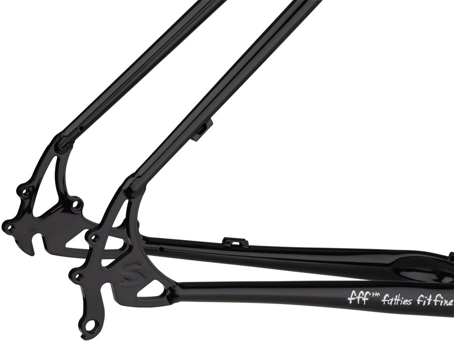 Surly Bridge Club Frameset - 27.5"/700c, Steel, Black - Image 4