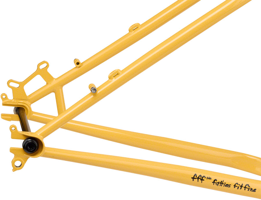 Surly Ice Cream Truck Fat Bike Frameset - 26", Steel, Warm Cheese - Image 4