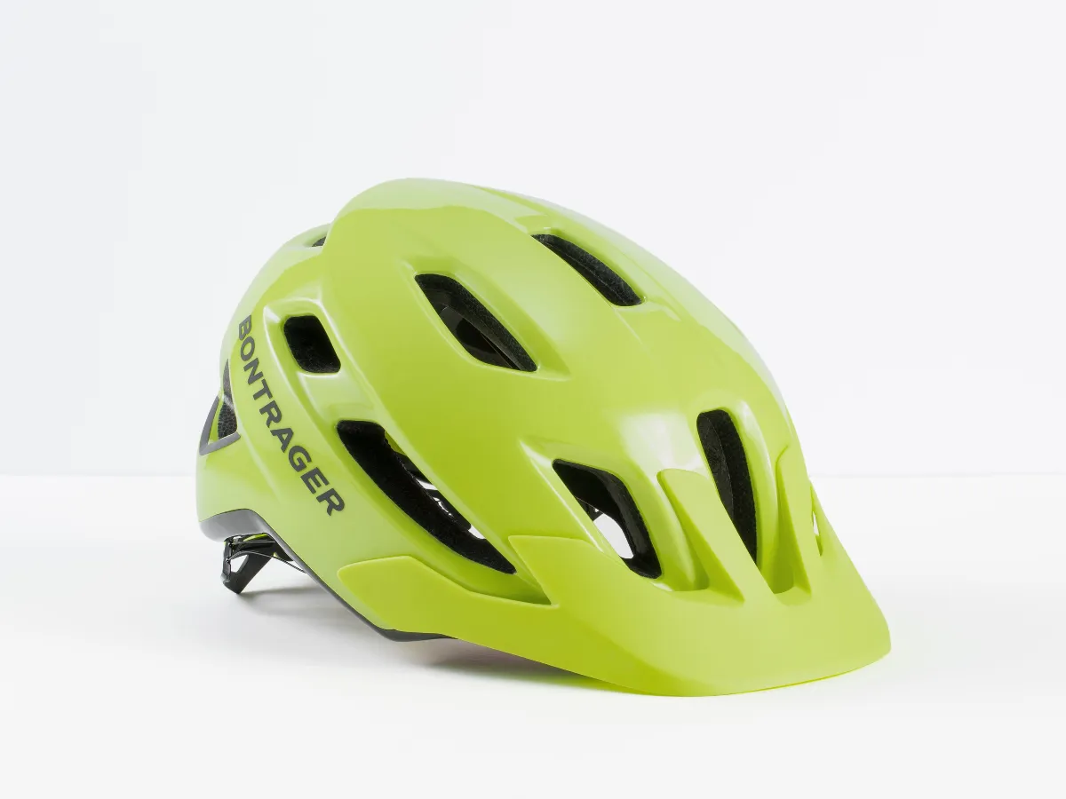 Bontrager Quantum Mips Large Radioactive Yellow CPSC Helmet