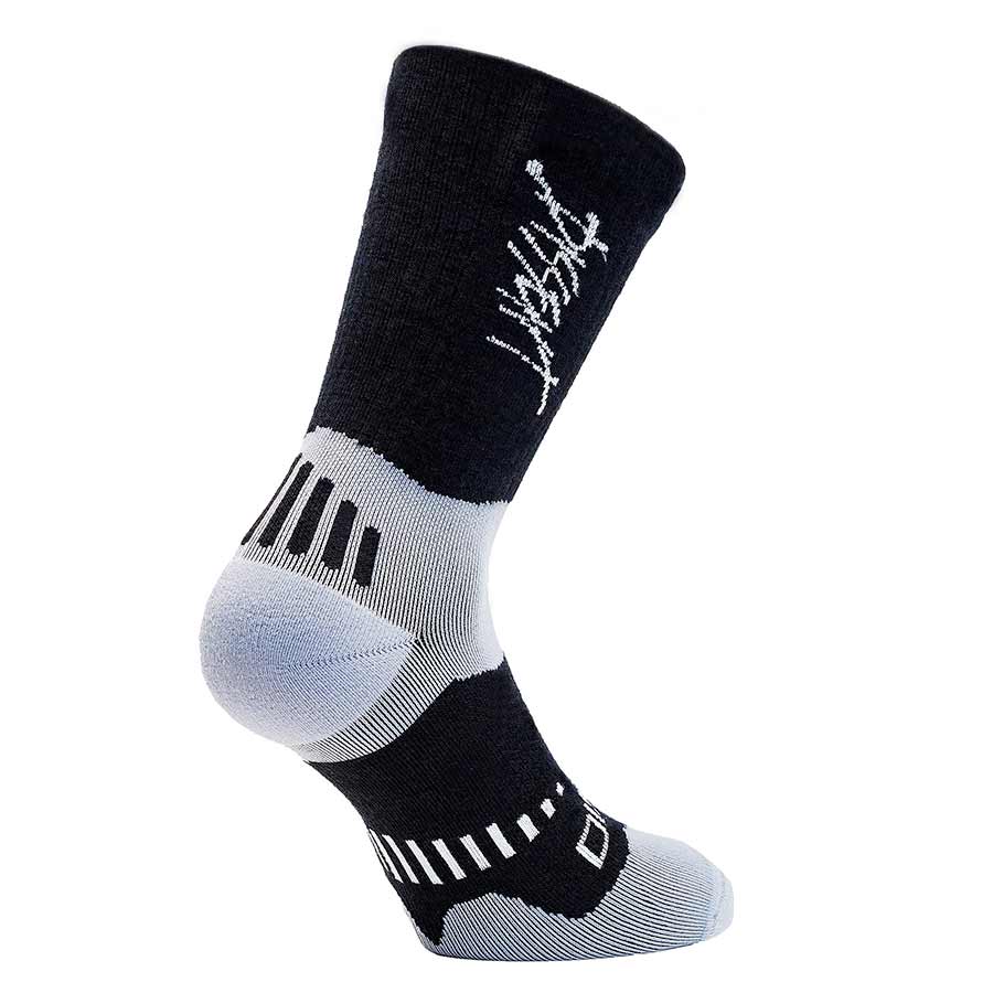 Dissent Supercrew Ultra Mtn Merino 6'' Socks Black S (Men 4-6.5)