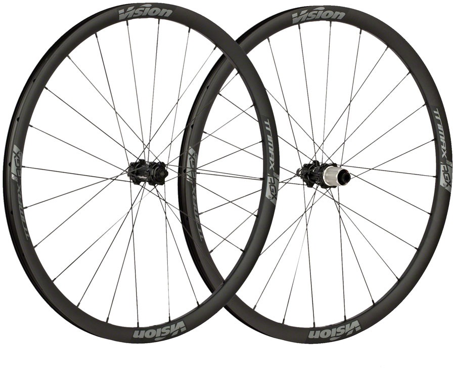 Vision TriMax AGX i23 Wheelset - 700 12 x 100/142mm Center-Lock HG 11 Black