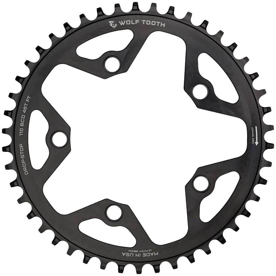 Wolf Tooth 110 BCD Cyclocross Road Chainring - Image 5