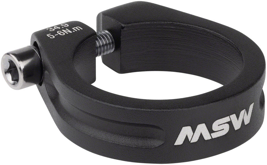 MSW Seatpost Clamp - Bolt-On Black variant 4