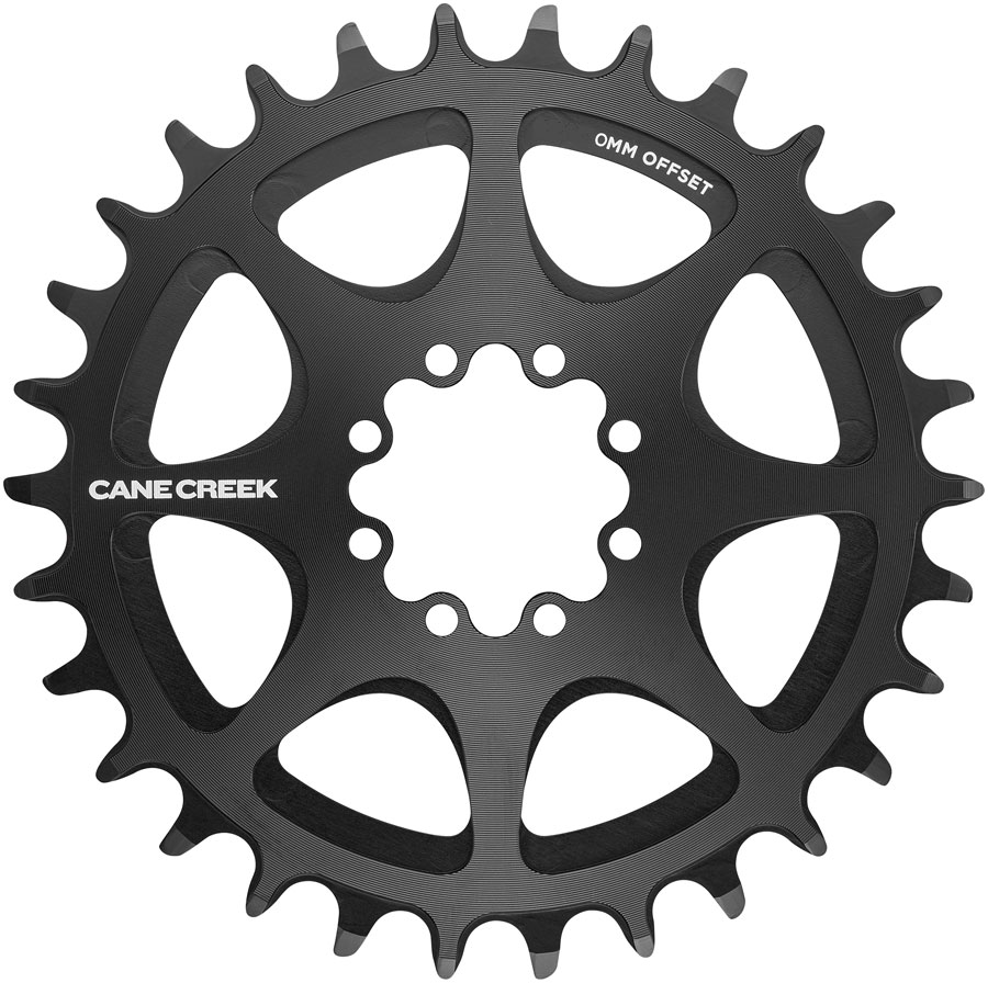 Cane Creek Direct Mount Chainring - 32t 8-Bolt Direct Mount 0mm Offset Black Cane Creek Direct Mount Chainring - 32t 8-Bolt Direct Mount 0mm Offset Black