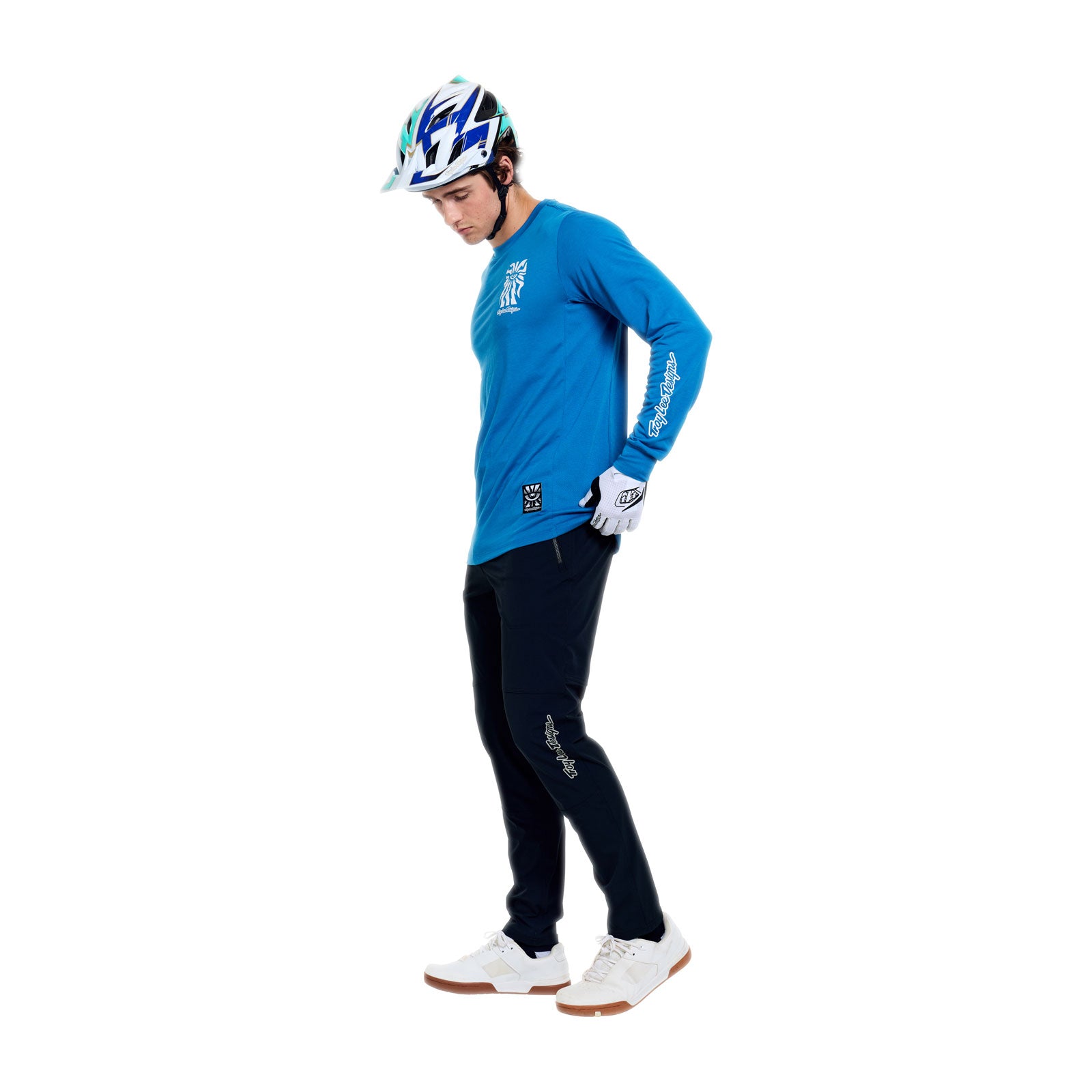 Skyline Ride LS Tee One Eye Aero Blue - Image 10