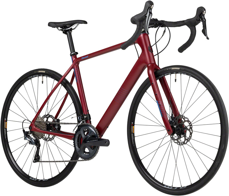 Salsa Warroad C Ultegra Bike - 700c, Carbon, Dark Red - Image 2