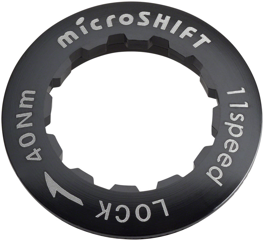 microSHIFT Cassette Lockring - Alloy Black microSHIFT Cassette Lockring - Alloy Black