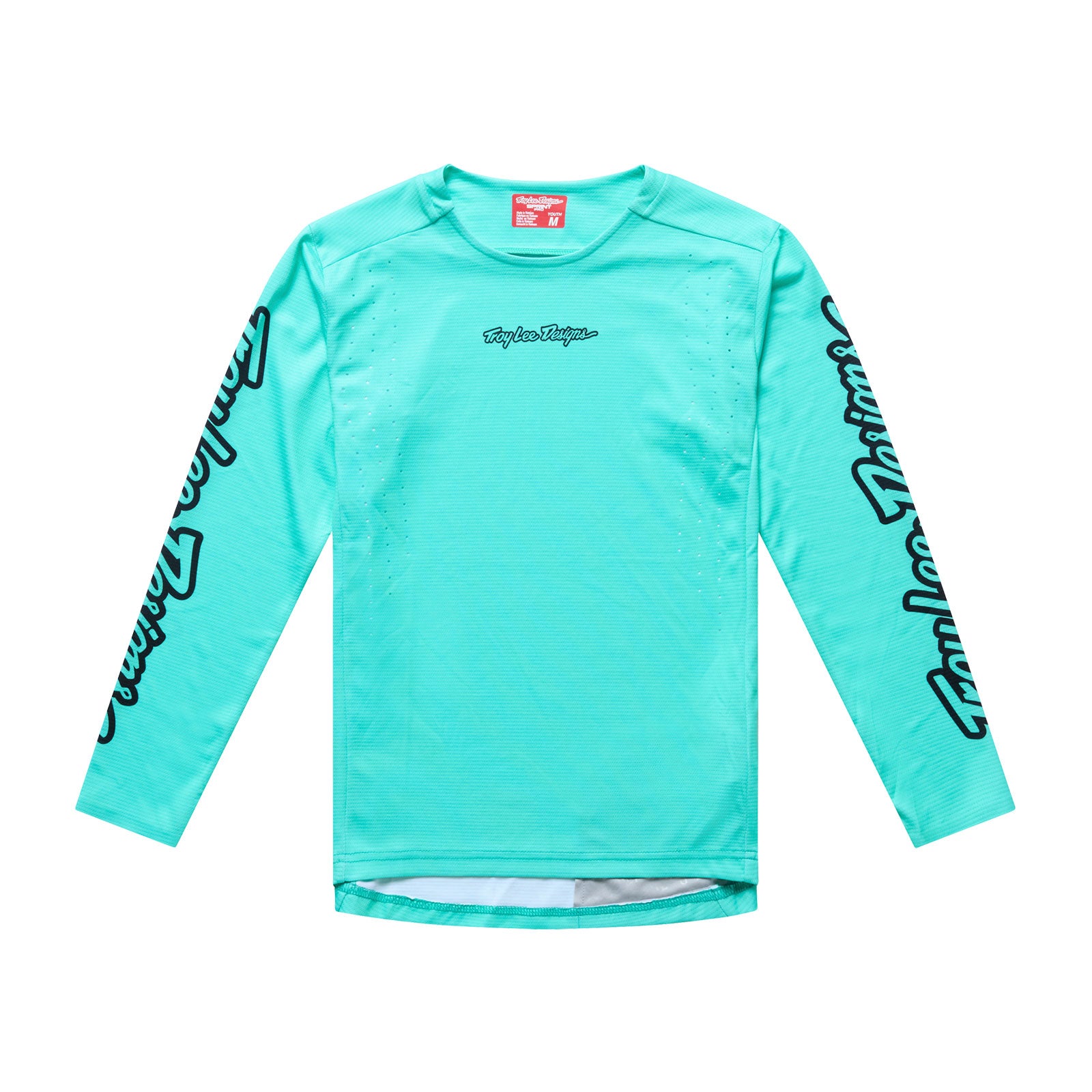 Youth Sprint Pro LS Jersey Mono Real Teal Youth Sprint Pro LS Jersey Mono Real Teal
