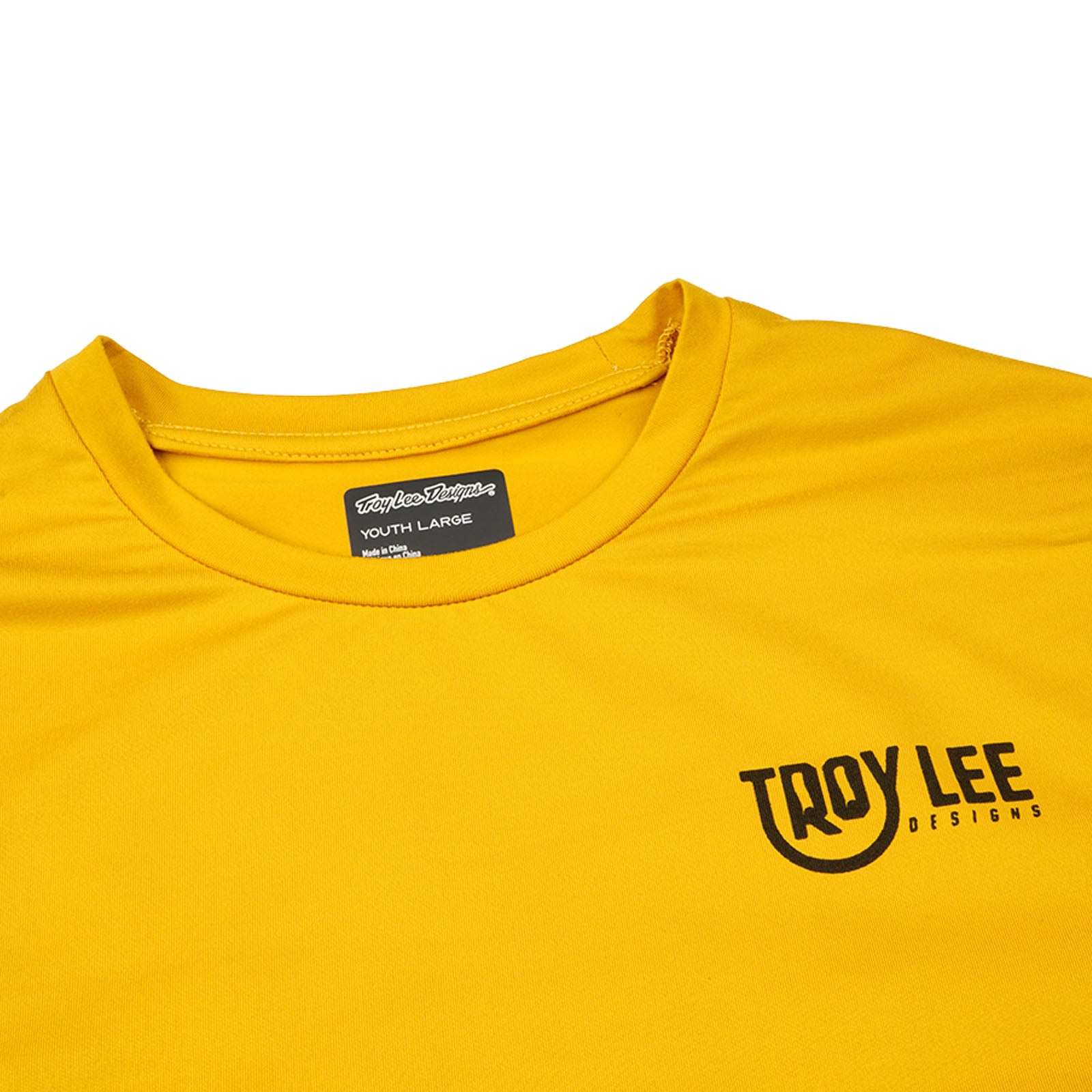 Youth Ruckus Long Sleeve Ride Tee Eyez Safron - Image 5