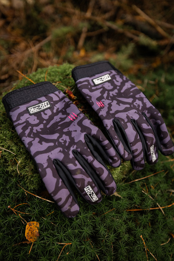 Rider Gloves - Grey Camo - Image 4