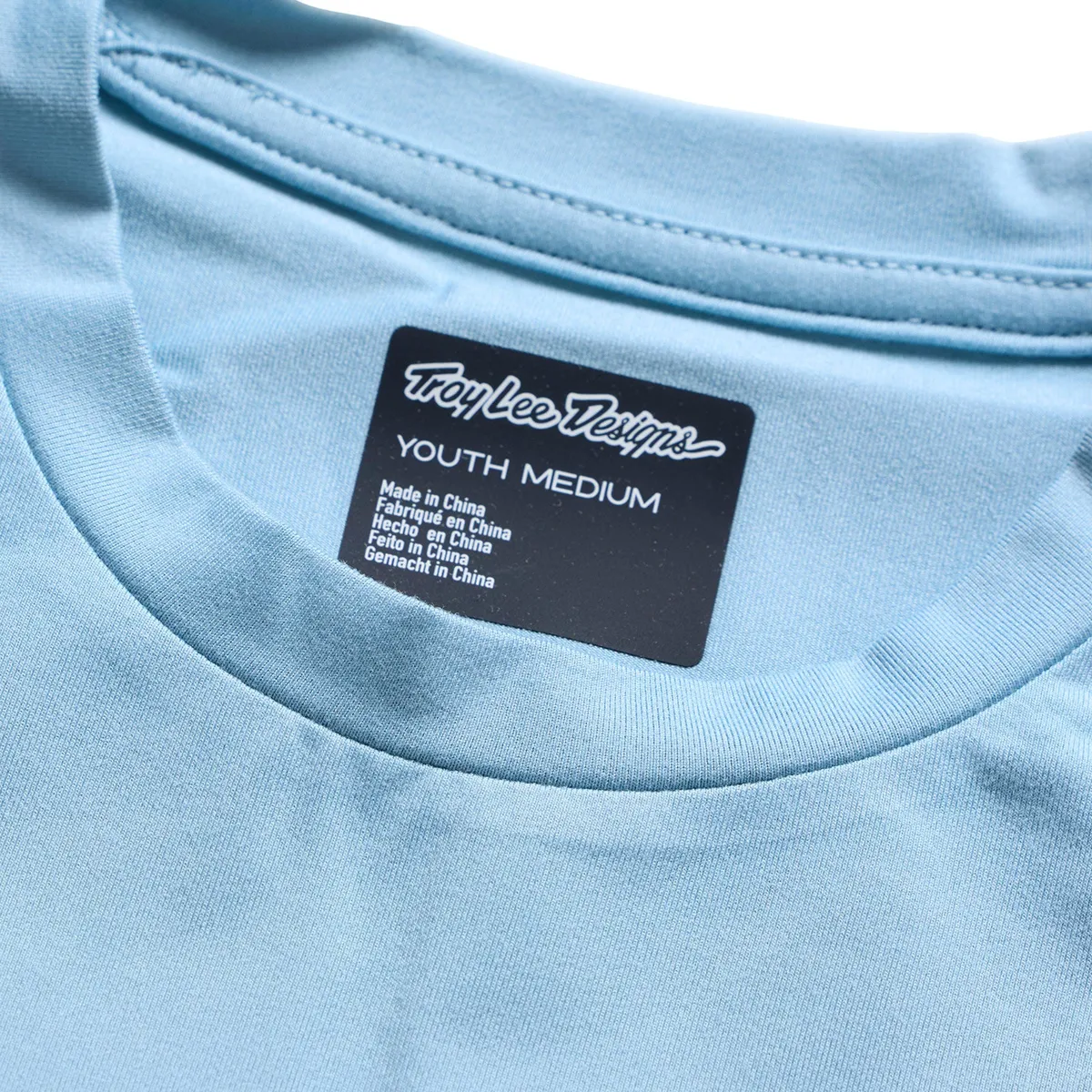 Youth Ruckus Ride LS Tee Carbs Dawn Blue - Image 4
