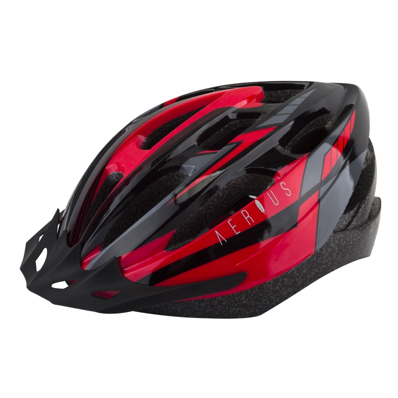 Aerius V19-Sport All Purpose In-Mold Black/Red 19 Head Lock