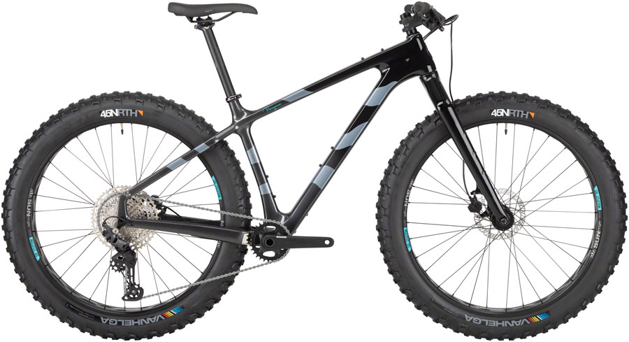 Salsa Beargrease Carbon Deore 11spd Fat Tire Bike - 27.5" Carbon BLK Fade X-Large