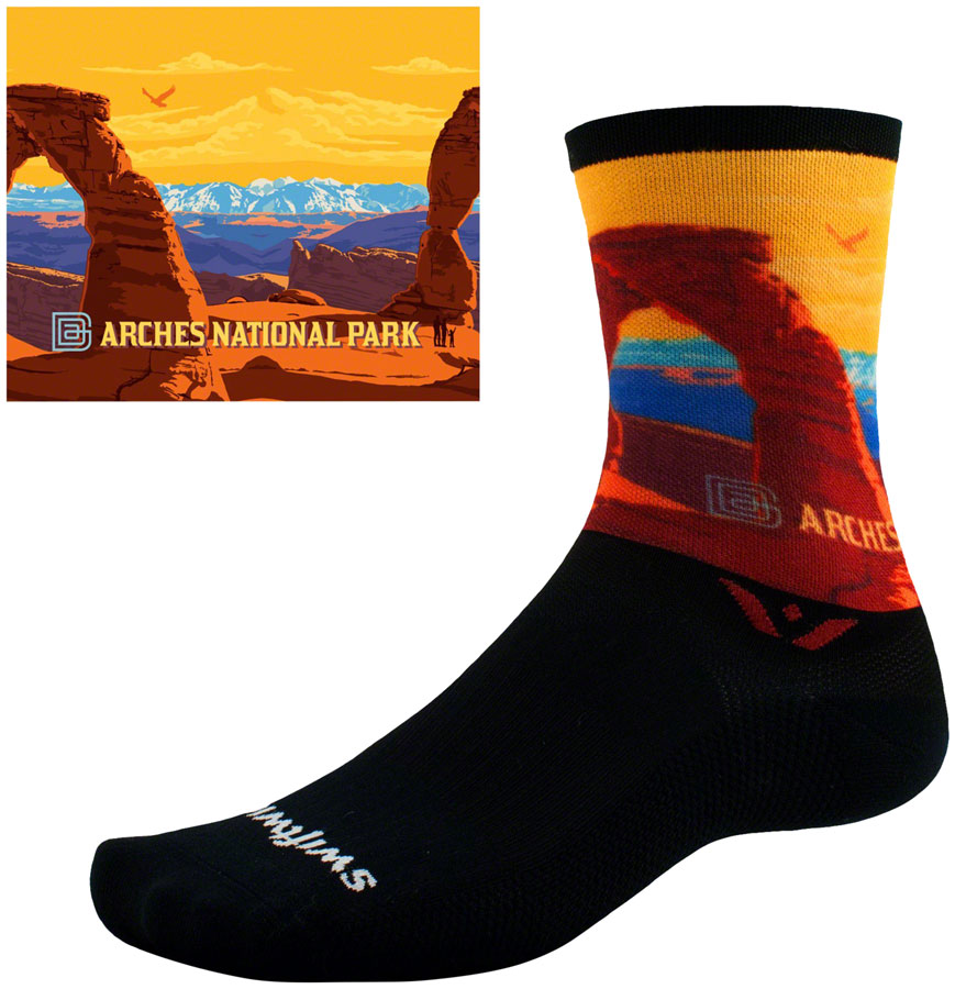 Swiftwick Vision Impression Crew Socks - Image 2