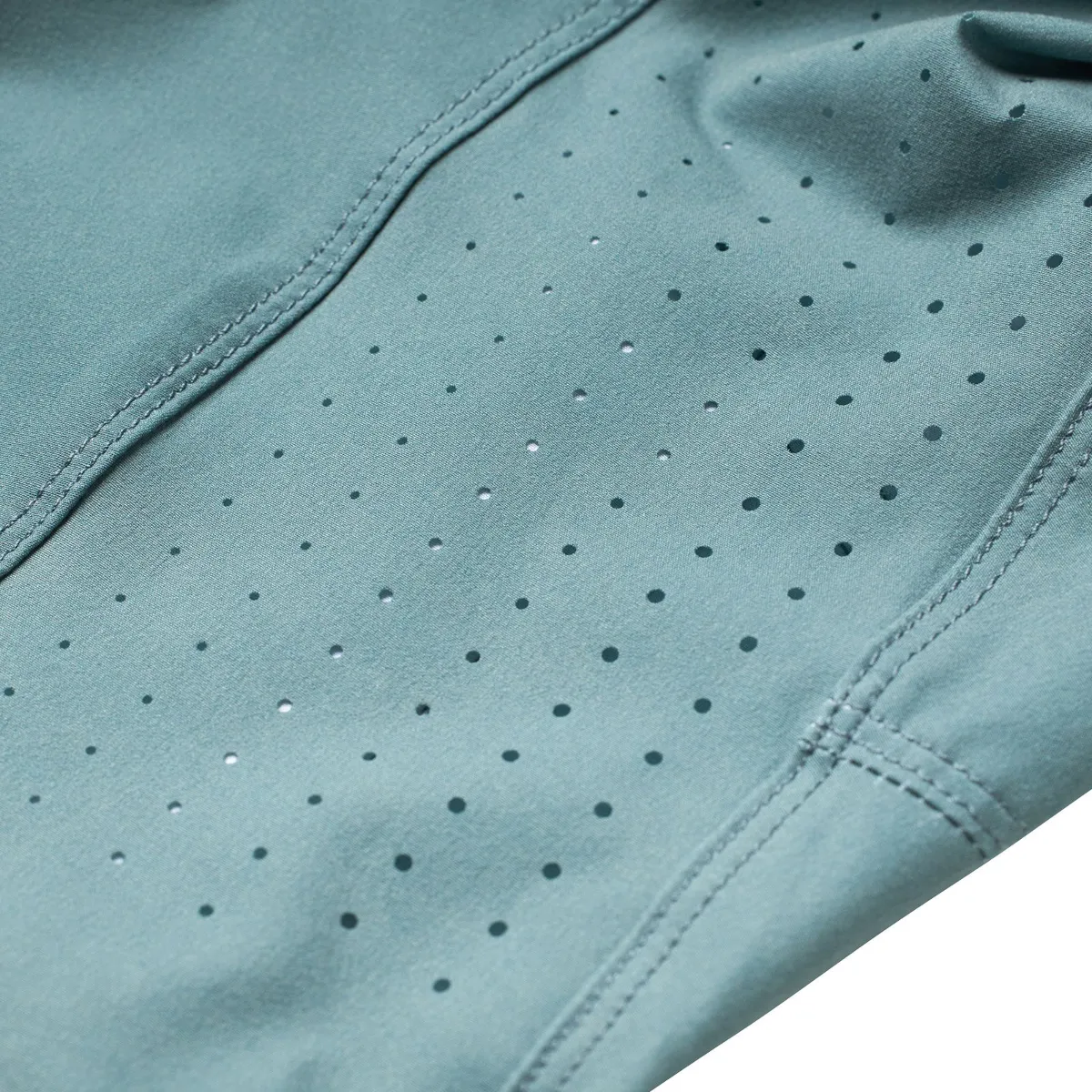Womens Lilium Short No Liner Solid Steel Green - Image 4