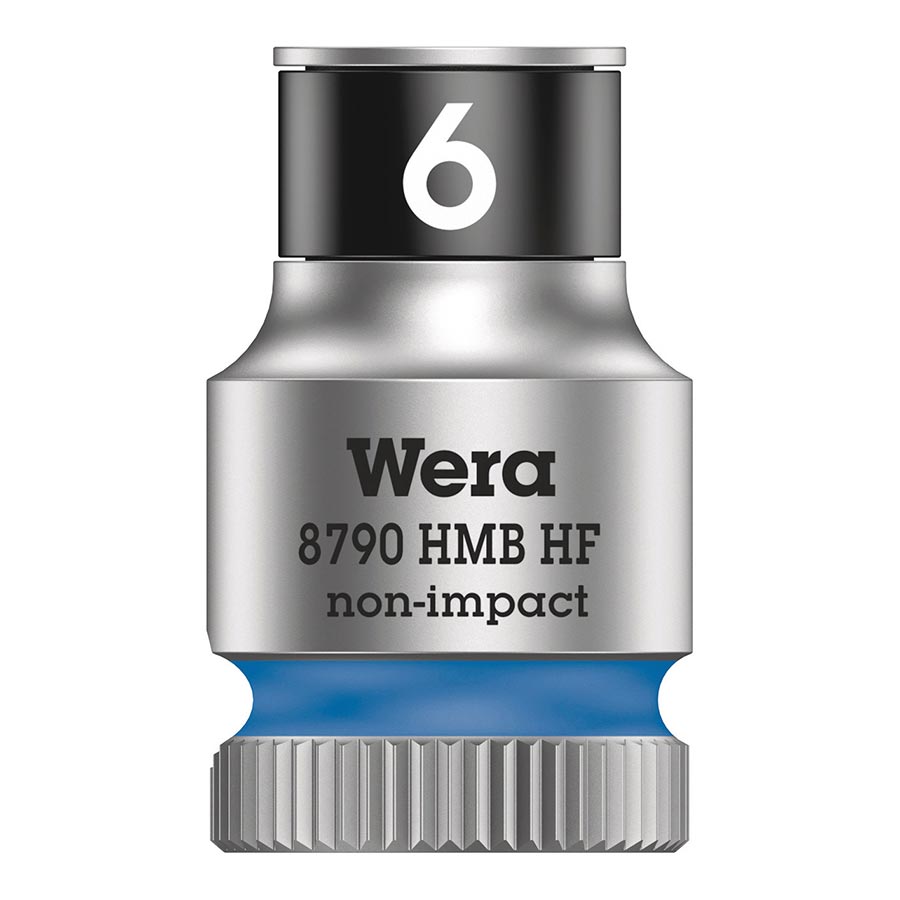 Wera 8790 HMB HF Zyklop 3/8'' Drive 6.0mm Socket with HF