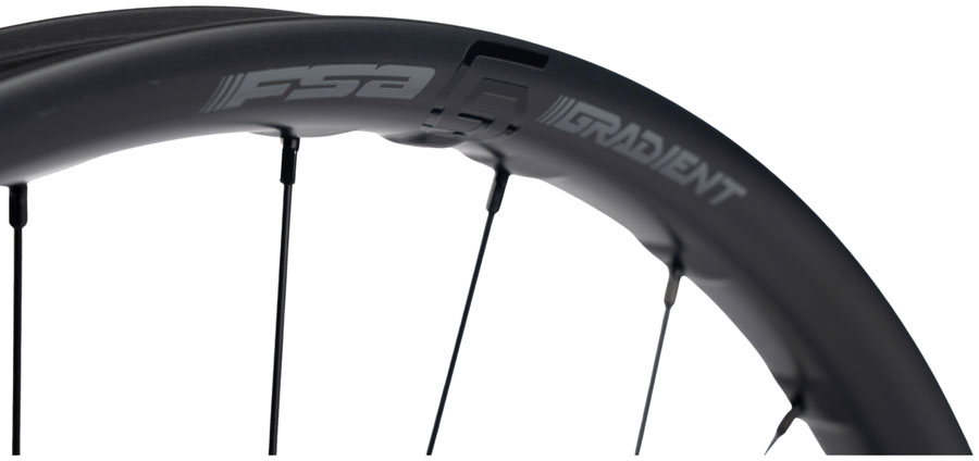 Full Speed Ahead Gradient Carbon i30 Rear Wheel - Image 2