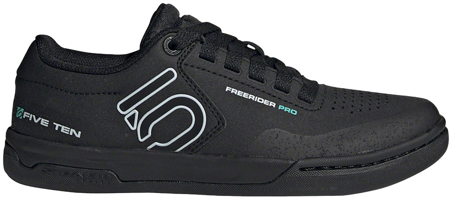 Five Ten Freerider Pro Flat Shoes - Women's, Core Black/Crystal White/Acid Mint - Image 10