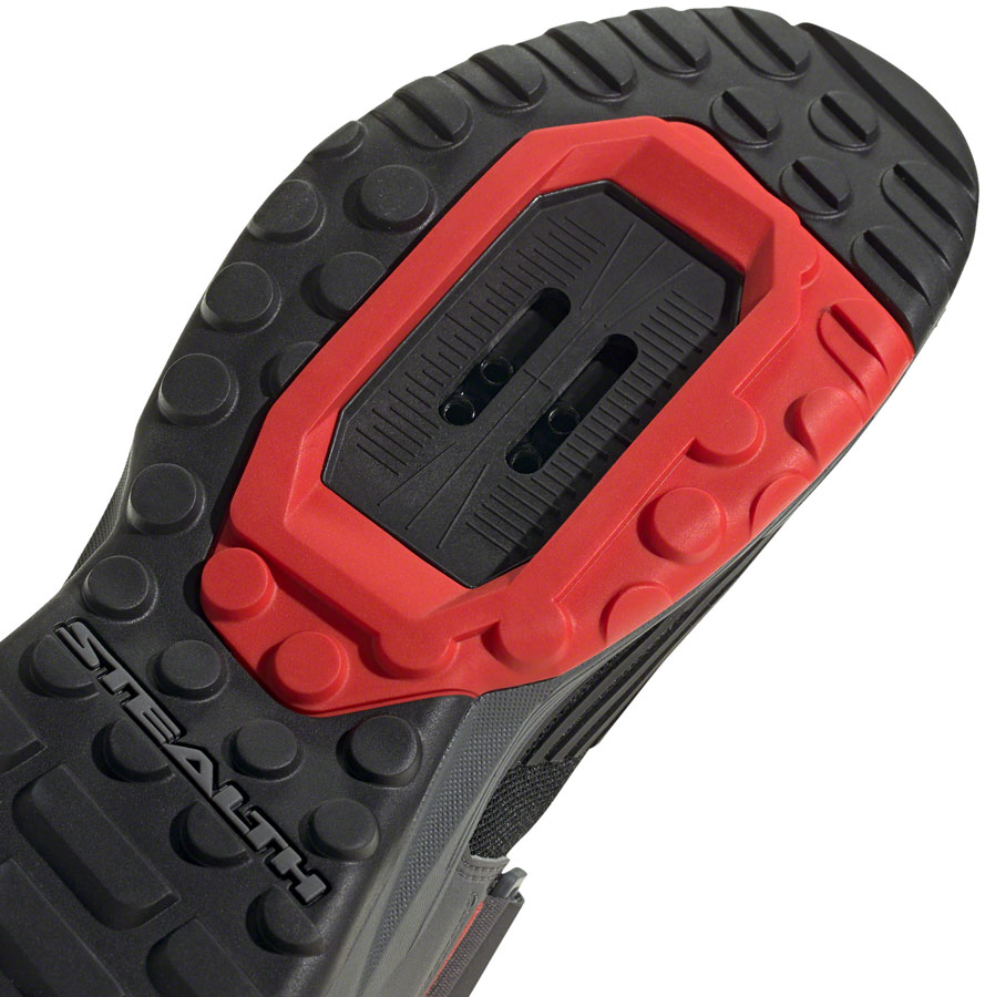 Five Ten Trailcross Mountain Clipless Shoes - Women's Core Black/Gray Three/Red - Image 3