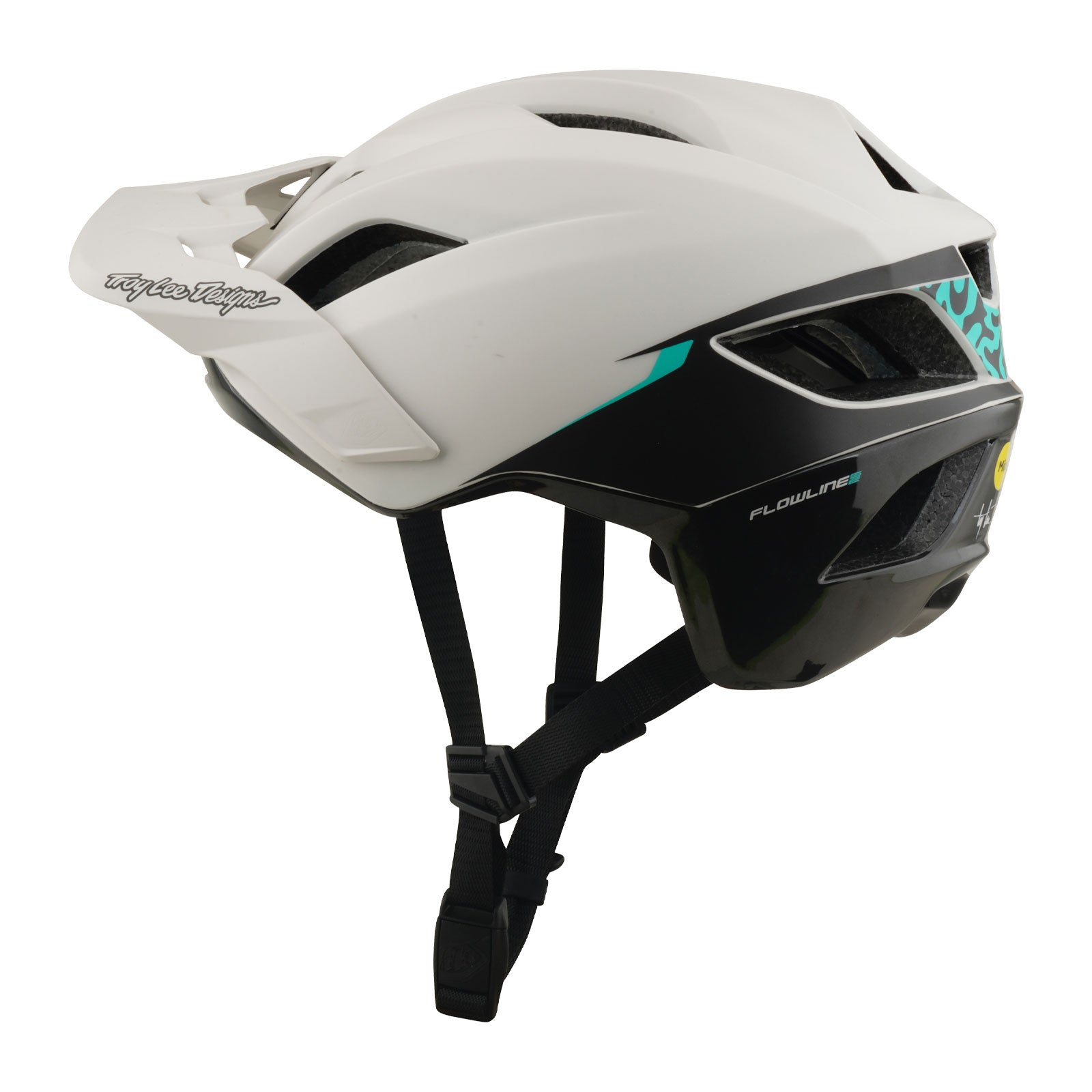 Flowline SE Helmet Stacks Pumice / Real Teal - Image 2