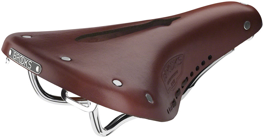 Brooks B17 Carved Saddle - Steel variant 2