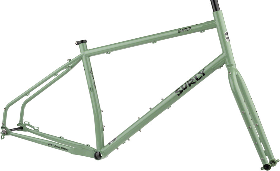 Surly Grappler Frameset - 27.5", Steel, Sage Green Surly Grappler Frameset - 27.5", Steel, Sage Green