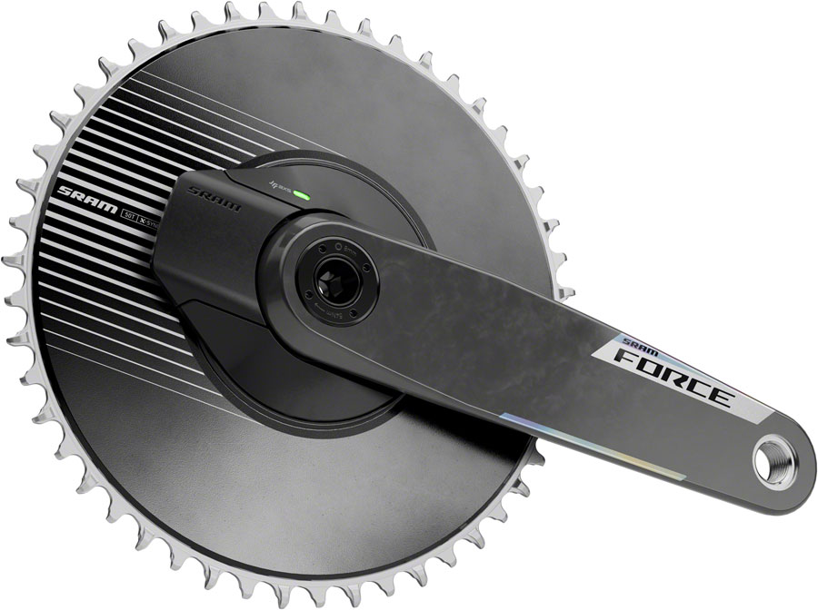SRAM Force 1 AXS Power Meter Crankset - 12-Speed 50t Aero PM Chainring 8-Bolt Direct Mount DUB - Image 2